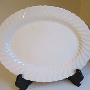 Snowhite Regency Johnstone Bros. Oval Serving Platter